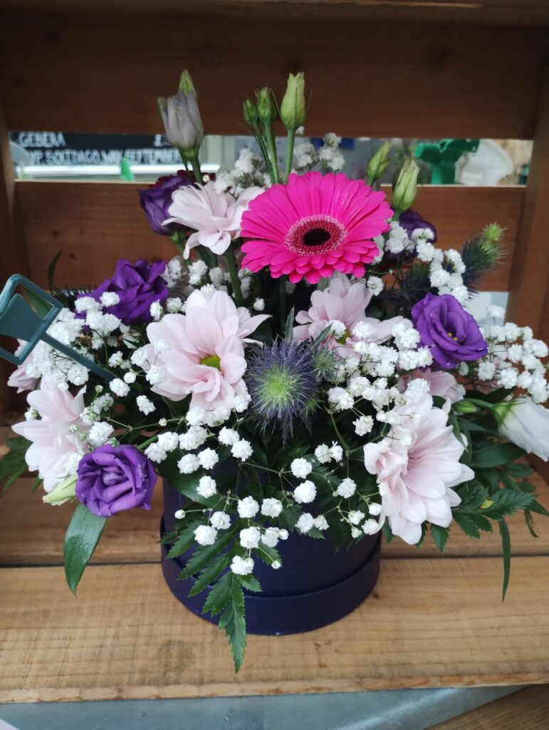 Beautiful bouquet arranged by a local Tewkesbury florist
