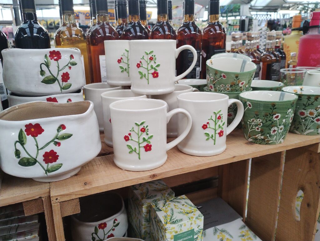 Beautiful floral plant holders and decorative pots for indoor and outdoor plants